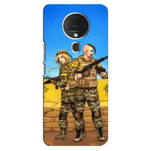 Чохли з принтом (Воїни ЗСУ) для TECNO Spark 6 (Солдати ЗСУ)