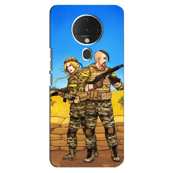 Чехол с рисунком «Солдаты ЗСУ» для TECNO Spark 6 Чехол с рисунком «Солдаты ЗСУ» для TECNO Spark 6
