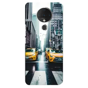 Силиконовый бампер (Работники) на TECNO Spark 6 (Такси)