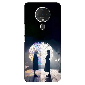 Чохол з картинкою Венсдей на TECNO Spark 6 (Внсдей і Енід)