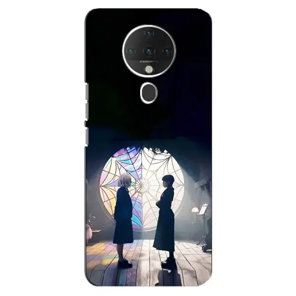 Чехол с рисунком «Уэнсдей и Энди» для TECNO Spark 6 Чехол с рисунком «Уэнсдей и Энди» для TECNO Spark 6