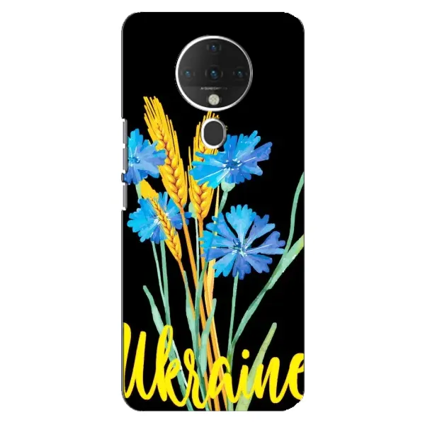 Чехол с рисунком «Ukraine в цветочках» для TECNO Spark 6 Чехол с рисунком «Ukraine в цветочках» для TECNO Spark 6