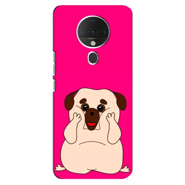 Чехол с рисунком «Веселый Мопсик» для TECNO Spark 6 Чехол с рисунком «Веселый Мопсик» для TECNO Spark 6