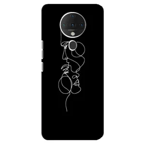Силіконові Чохли Коханій людині для TECNO Spark 6 (Закохана пара)