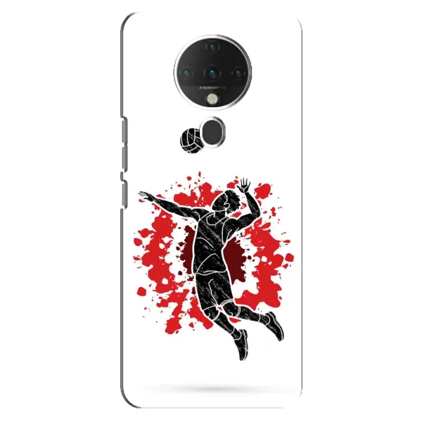 Чехол с рисунком «Волейболист» для TECNO Spark 6 Чехол с рисунком «Волейболист» для TECNO Spark 6