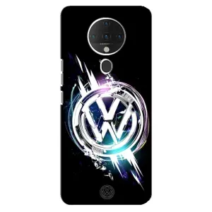 Чехол "Фольксваген" для TECNO Spark 6 (Volkswagen на черном)