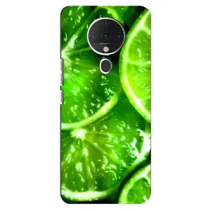 Чохол з зображенням смачної їжі для TECNO Spark 6 (Яскравий Лайм)