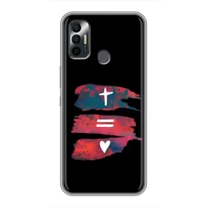 Чехлы для TECNO Spark 7 (KF6n) (Для Христиан) (Атрибутика)