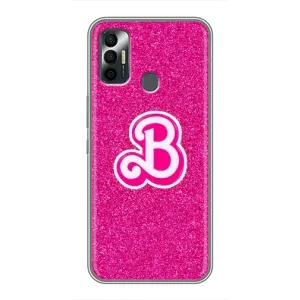 Силиконовый Чехол Барби Фильм на TECNO Spark 7 (KF6n) (B-barbie)