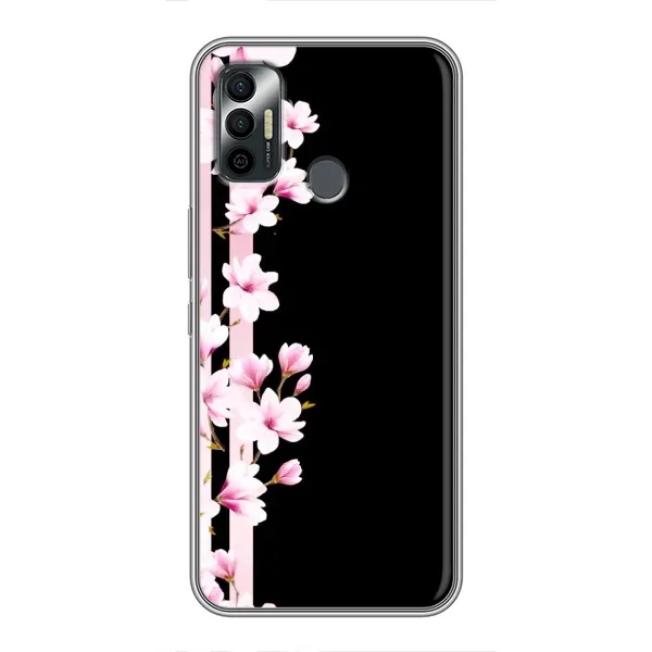 Чехол с рисунком «Цветочки» для TECNO Spark 7 (KF6n) Чехол с рисунком «Цветочки» для TECNO Spark 7 (KF6n)