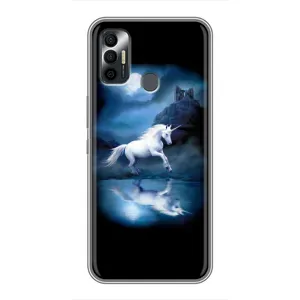 Чехол Unicorn на TECNO Spark 7 (KF6n) (Единорог)