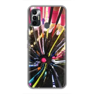 Чохли з прінтом Спортивна тематика для TECNO Spark 7 (KF6n) (Флорбол)