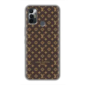 Чехол Стиль Louis Vuitton на TECNO Spark 7 (KF6n) (Фон Луи Виттон)