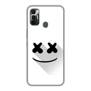 Силиконовые Чехлы (смешные стикеры) для TECNO Spark 7 (KF6n) (Х-Х)