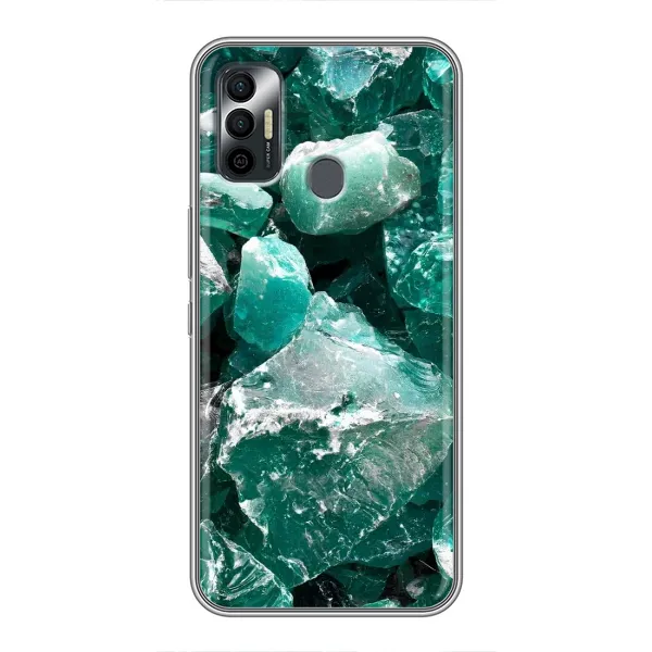 Чехол с рисунком «Изумруд» для TECNO Spark 7 (KF6n) Чехол с рисунком «Изумруд» для TECNO Spark 7 (KF6n)