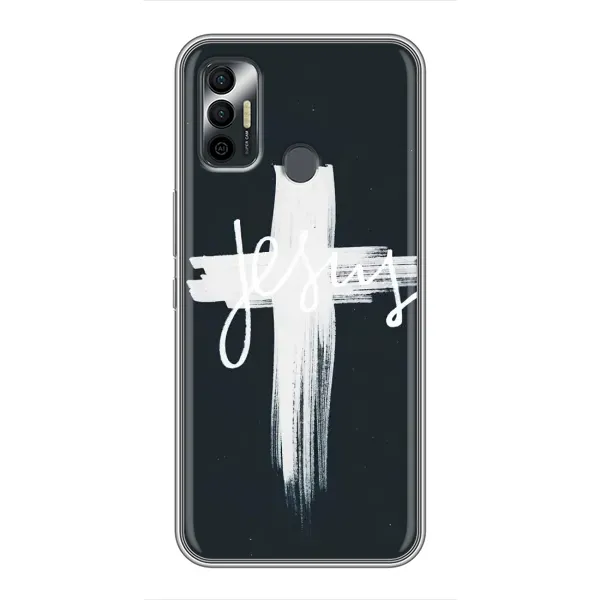 Чехол с рисунком «Jesus» для TECNO Spark 7 (KF6n) Чехол с рисунком «Jesus» для TECNO Spark 7 (KF6n)