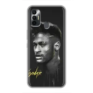 Силиконовый Чехол TECNO Spark 7 (KF6n) (Junior Neymar)