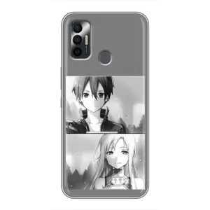 Чохли з героями АНИМЕ на TECNO Spark 7 (KF6n) (Кіріто-Асуна)