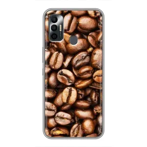 Чохол з зображенням смачної їжі для TECNO Spark 7 (KF6n) (Кава)