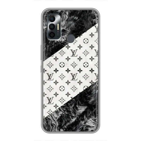 Чехол с рисунком «LV на белом» для TECNO Spark 7 (KF6n) Чехол с рисунком «LV на белом» для TECNO Spark 7 (KF6n)