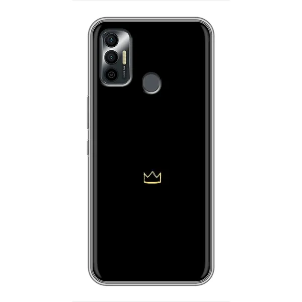 Чехол с рисунком «Мини корона» для TECNO Spark 7 (KF6n) Чехол с рисунком «Мини корона» для TECNO Spark 7 (KF6n)