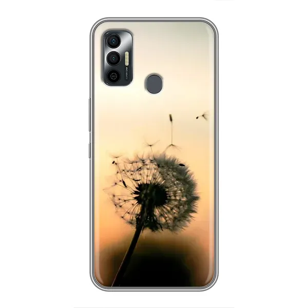 Чехол с рисунком «Роздумаханый одуванчик» для TECNO Spark 7 (KF6n) Чехол с рисунком «Роздумаханый одуванчик» для TECNO Spark 7 (KF6n)