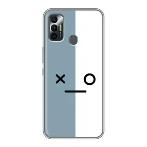 Силиконовые Чехлы (смешные стикеры) для TECNO Spark 7 (KF6n)