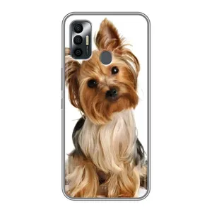 Чохол (ТПУ) Милі песики для TECNO Spark 7 (KF6n) (Пес Терьєр)