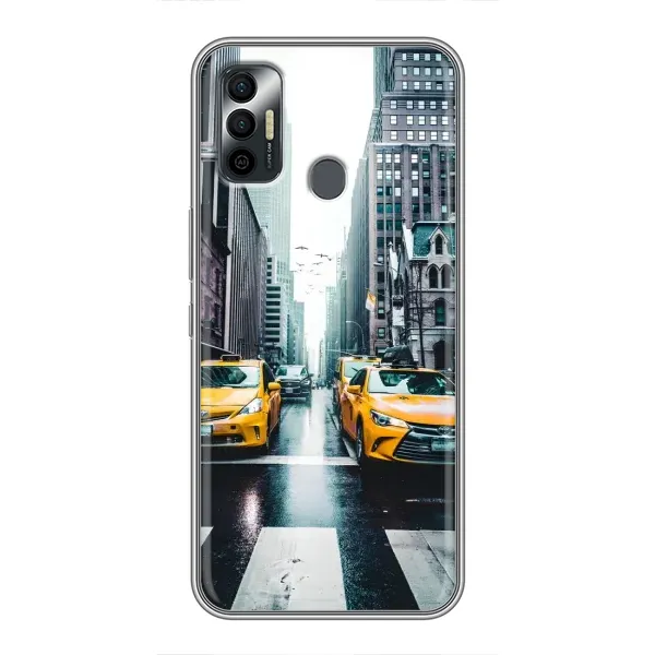 Чехол с рисунком «Такси» для TECNO Spark 7 (KF6n) Чехол с рисунком «Такси» для TECNO Spark 7 (KF6n)