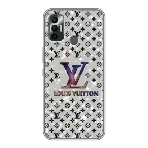 Чехол Стиль Louis Vuitton на TECNO Spark 7 (KF6n) (Яркий LV)