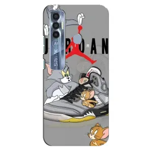 Силіконовый Чохол Nike Air Jordan на Техно Спарк 7 Про (Air Jordan)
