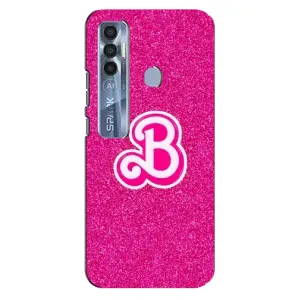 Силиконовый Чехол Барби Фильм на TECNO Spark 7 Pro (B-barbie)