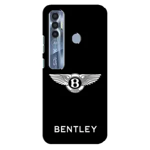 Чехлы с тематикой "Крутые машины" на TECNO Spark 7 Pro (Logo Bentley)