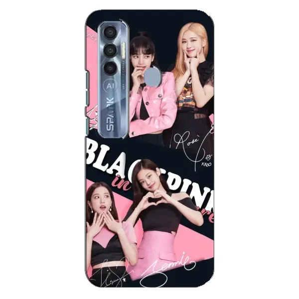 Чехол с рисунком «BLACKPINK» для TECNO Spark 7 Pro Чехол с рисунком «BLACKPINK» для TECNO Spark 7 Pro