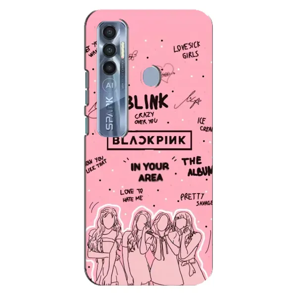 Чехол с рисунком «Blink» для TECNO Spark 7 Pro Чехол с рисунком «Blink» для TECNO Spark 7 Pro