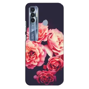 Чехлы с тематикой "ЦВЕТЫ" на TECNO Spark 7 Pro (Бутоны)