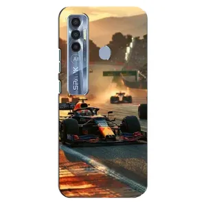 Чехол фильм Формула 1 для TECNO Spark 7 Pro (Чемпионат ф1)