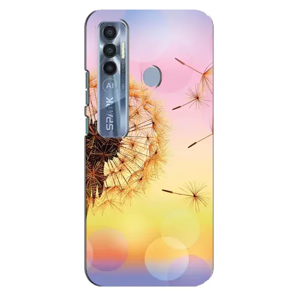 Чехол с рисунком «Цветок-одуванчик» для TECNO Spark 7 Pro Чехол с рисунком «Цветок-одуванчик» для TECNO Spark 7 Pro