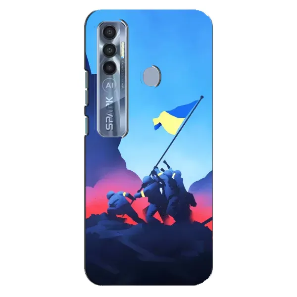 Чехол с рисунком «Деокупація» для TECNO Spark 7 Pro Чехол с рисунком «Деокупація» для TECNO Spark 7 Pro