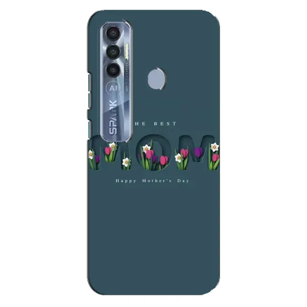Чехол с рисунком «Ко дню мамы» для TECNO Spark 7 Pro Чехол с рисунком «Ко дню мамы» для TECNO Spark 7 Pro