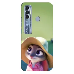 Чехлы ЗВЕРОПОЛИС для TECNO Spark 7 Pro (Джуди Хопс)