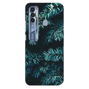 Чехол Новогодняя Елка на TECNO Spark 7 Pro