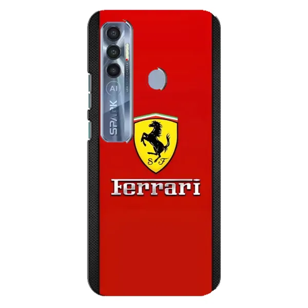 Чехол с рисунком «Ferrari Logo» для TECNO Spark 7 Pro Чехол с рисунком «Ferrari Logo» для TECNO Spark 7 Pro