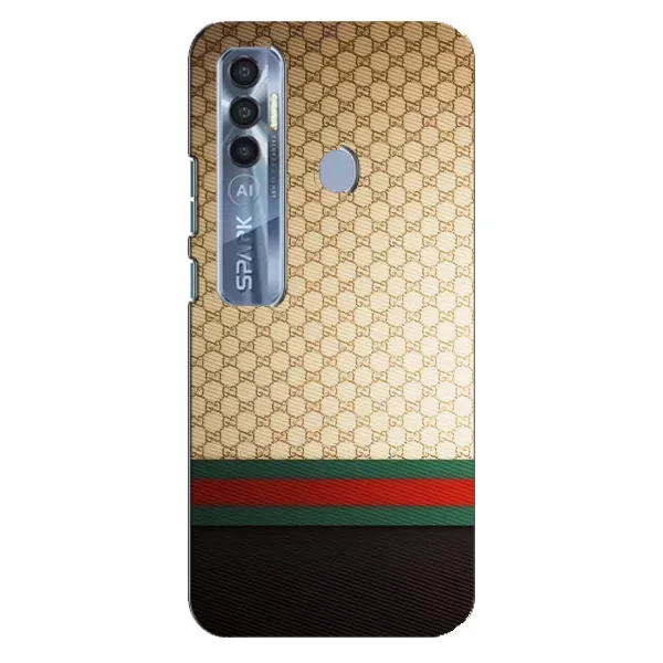 Чехол с рисунком «Фон Гуччи» для TECNO Spark 7 Pro Чехол с рисунком «Фон Гуччи» для TECNO Spark 7 Pro