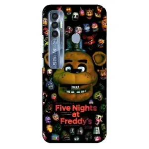Чехлы Пять ночей с Фредди для Техно Спарк 7 Про (Freddy)