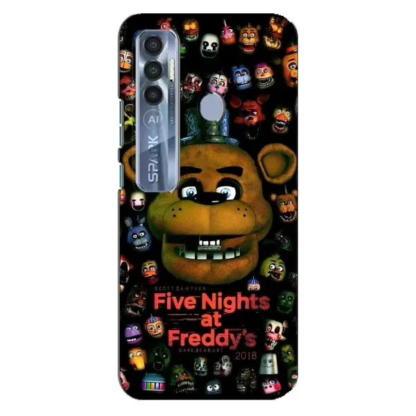 Чехол с рисунком «Freddy» для TECNO Spark 7 Pro