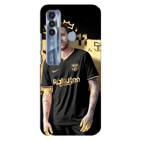 Чехол с рисунком «Gold Neymar» для TECNO Spark 7 Pro Чехол с рисунком «Gold Neymar» для TECNO Spark 7 Pro