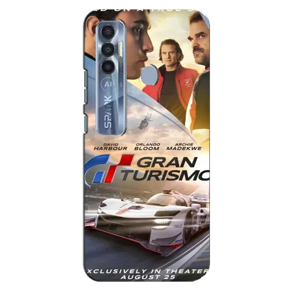Чехол с рисунком «Gran Turismo» для TECNO Spark 7 Pro Чехол с рисунком «Gran Turismo» для TECNO Spark 7 Pro