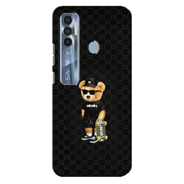 Чехол с рисунком «GUCCI Teddy» для TECNO Spark 7 Pro