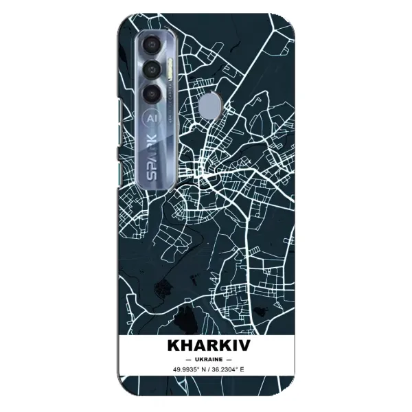 Чехол с рисунком «Харьков» для TECNO Spark 7 Pro Чехол с рисунком «Харьков» для TECNO Spark 7 Pro